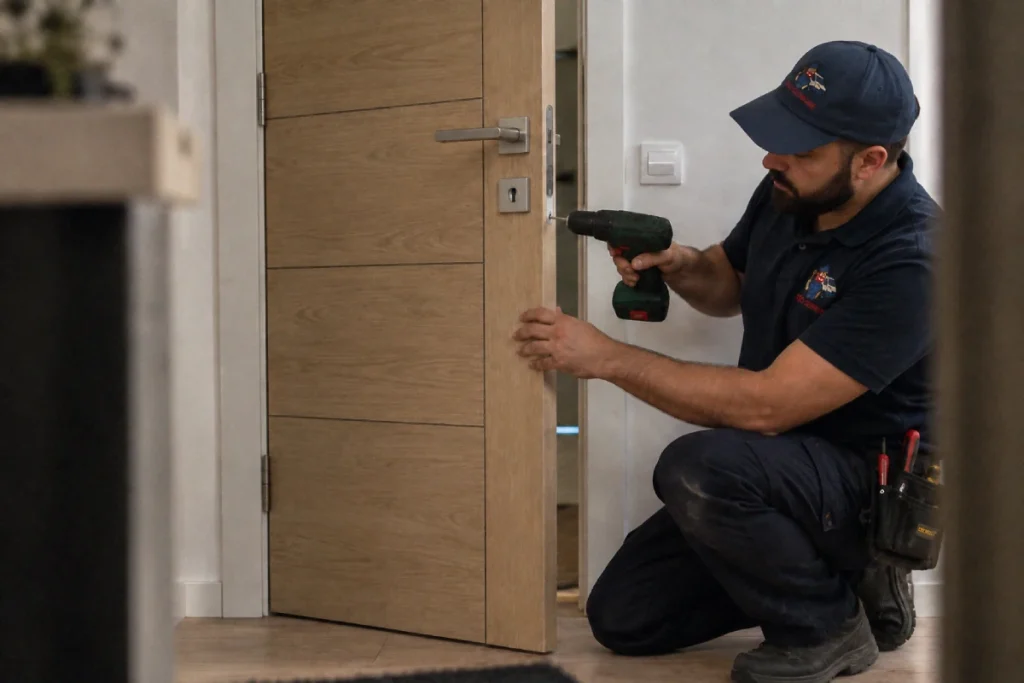 pose de porte blindée par 120 Serrure en belgique